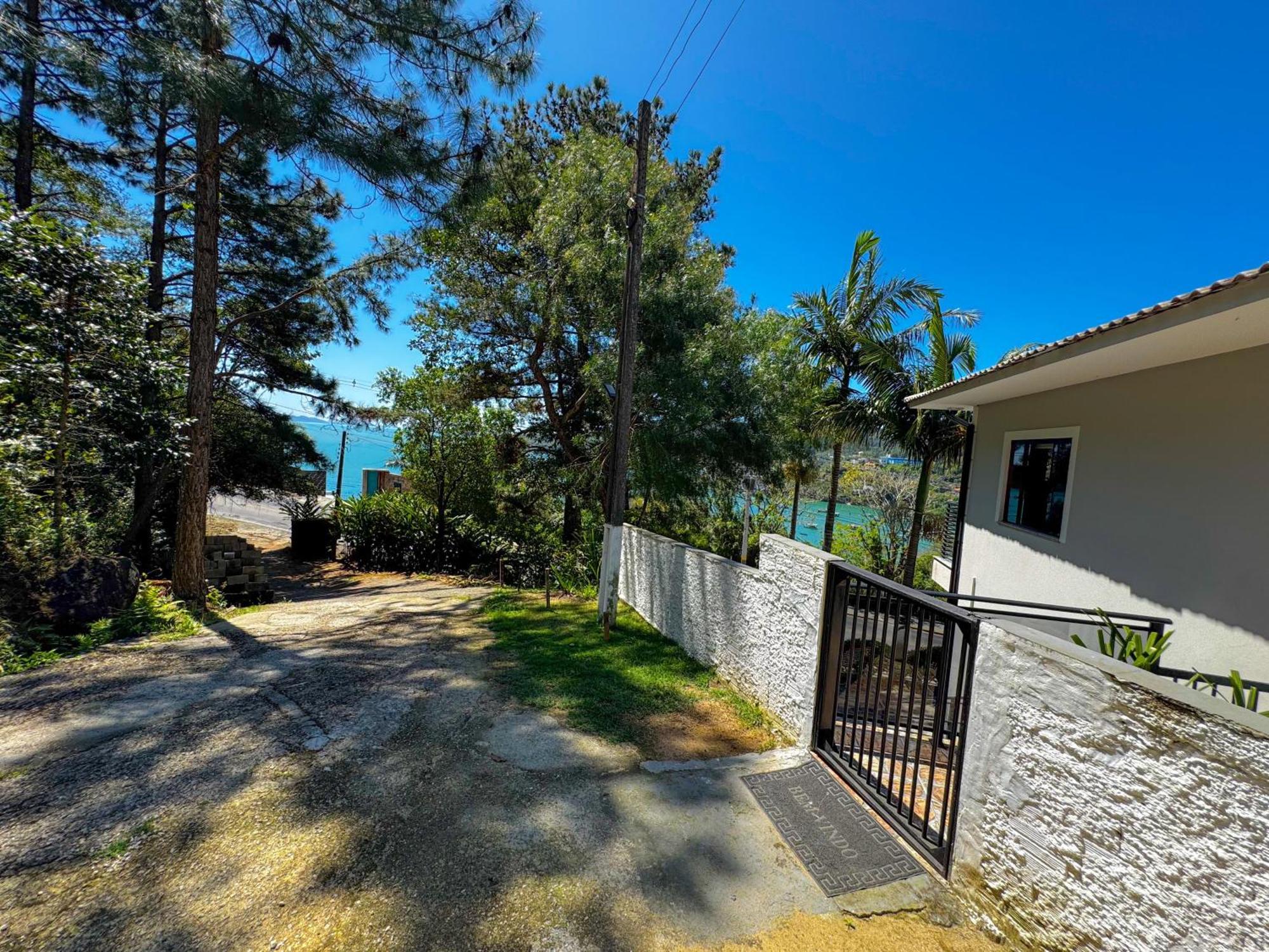 Casa Com Vista Para O Mar Em Governador Celso Ramos Exterior foto